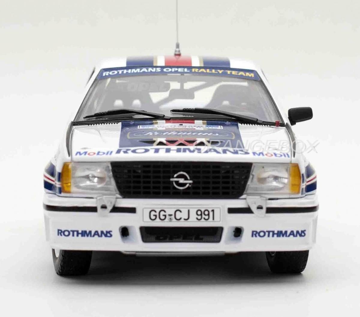 Opel Ascona 400 2nd Rothmans Acropolis Rally 1982 1:18 Sunstar