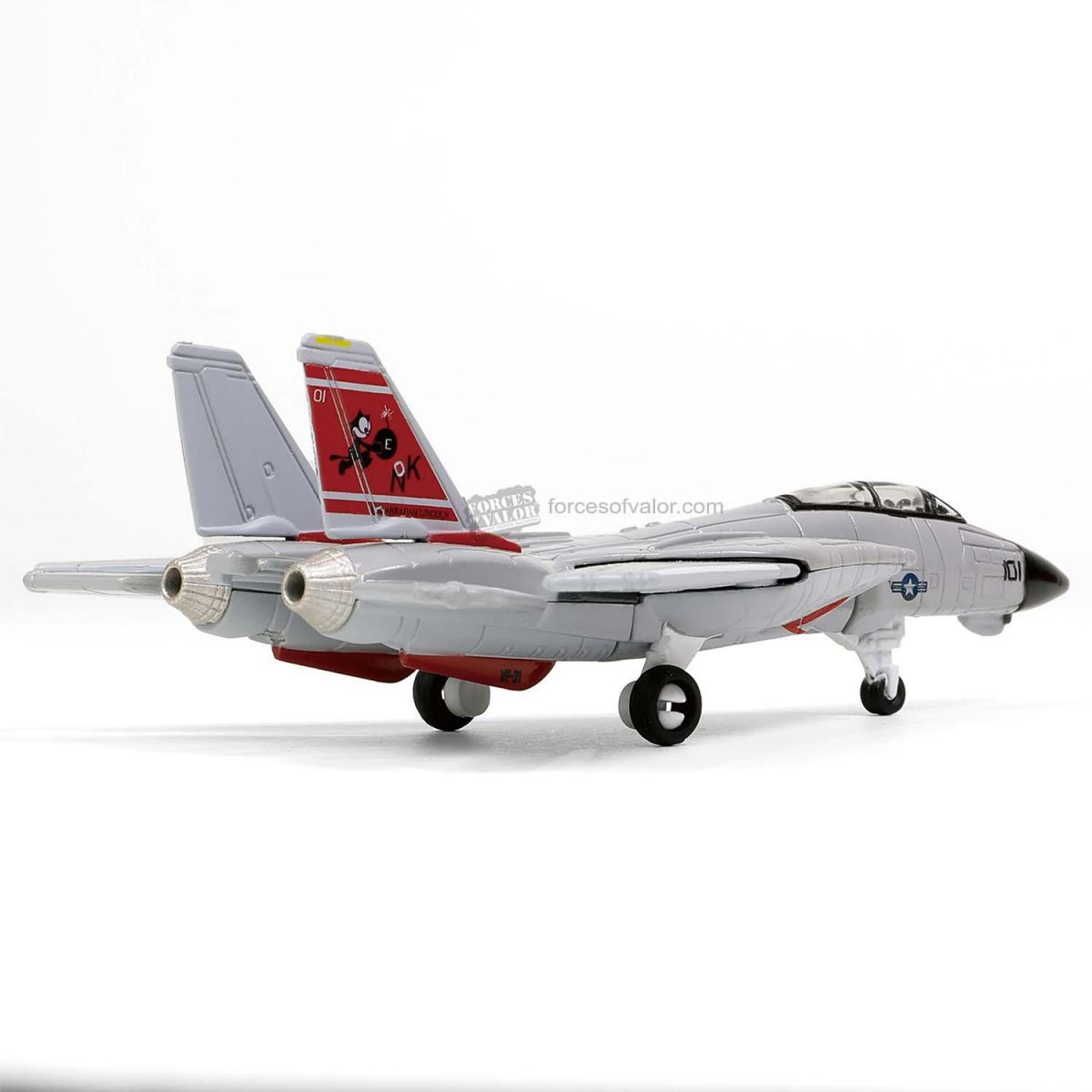 Legendary F14 Tomcat Series - Avião F-14A Tomcat + Deck USS