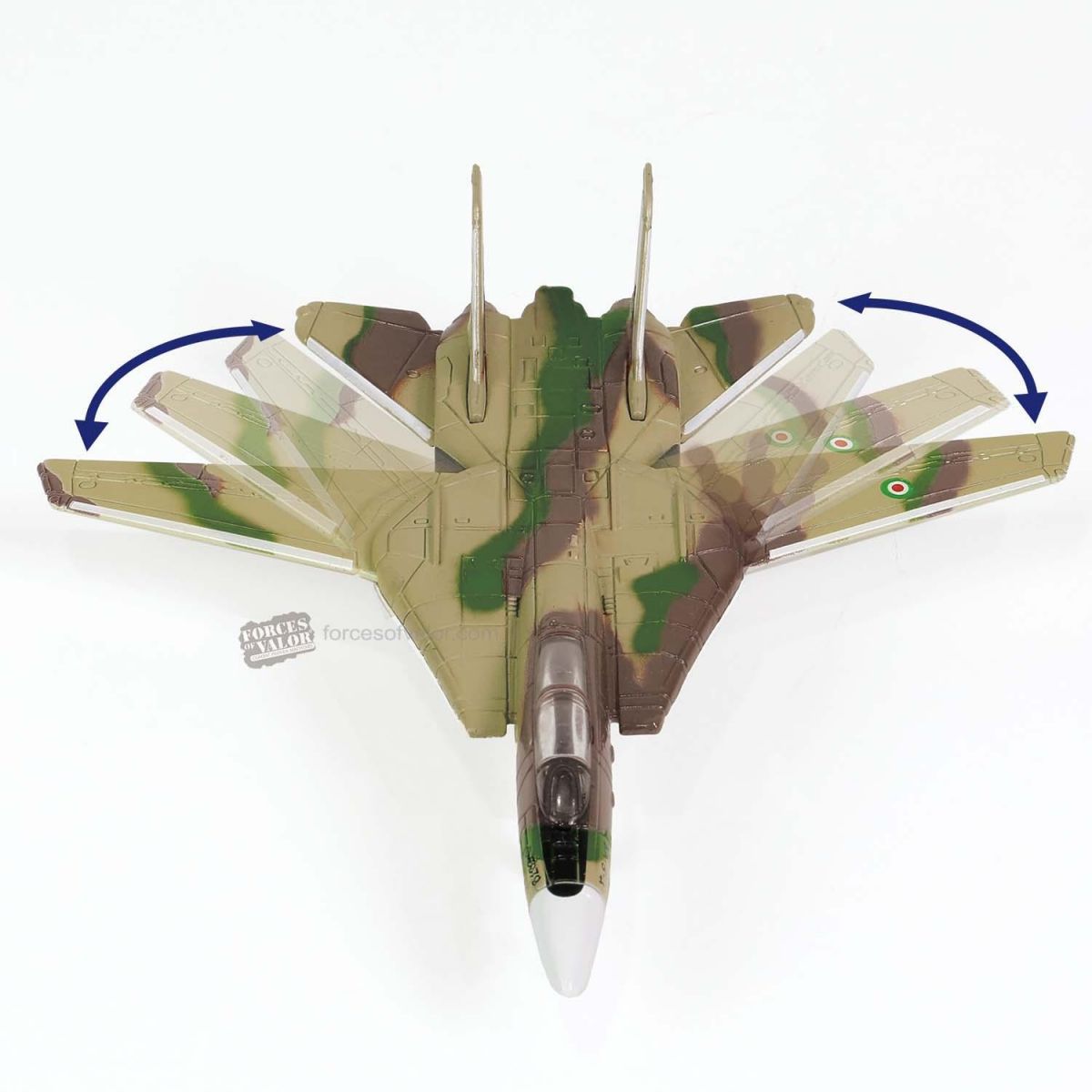 Legendary F14 Tomcat Series - Avião F-14A Tomcat + Deck USS