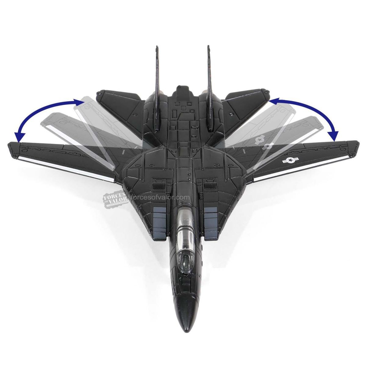 Legendary F14 Tomcat Series - Avião F-14A Tomcat + Deck USS