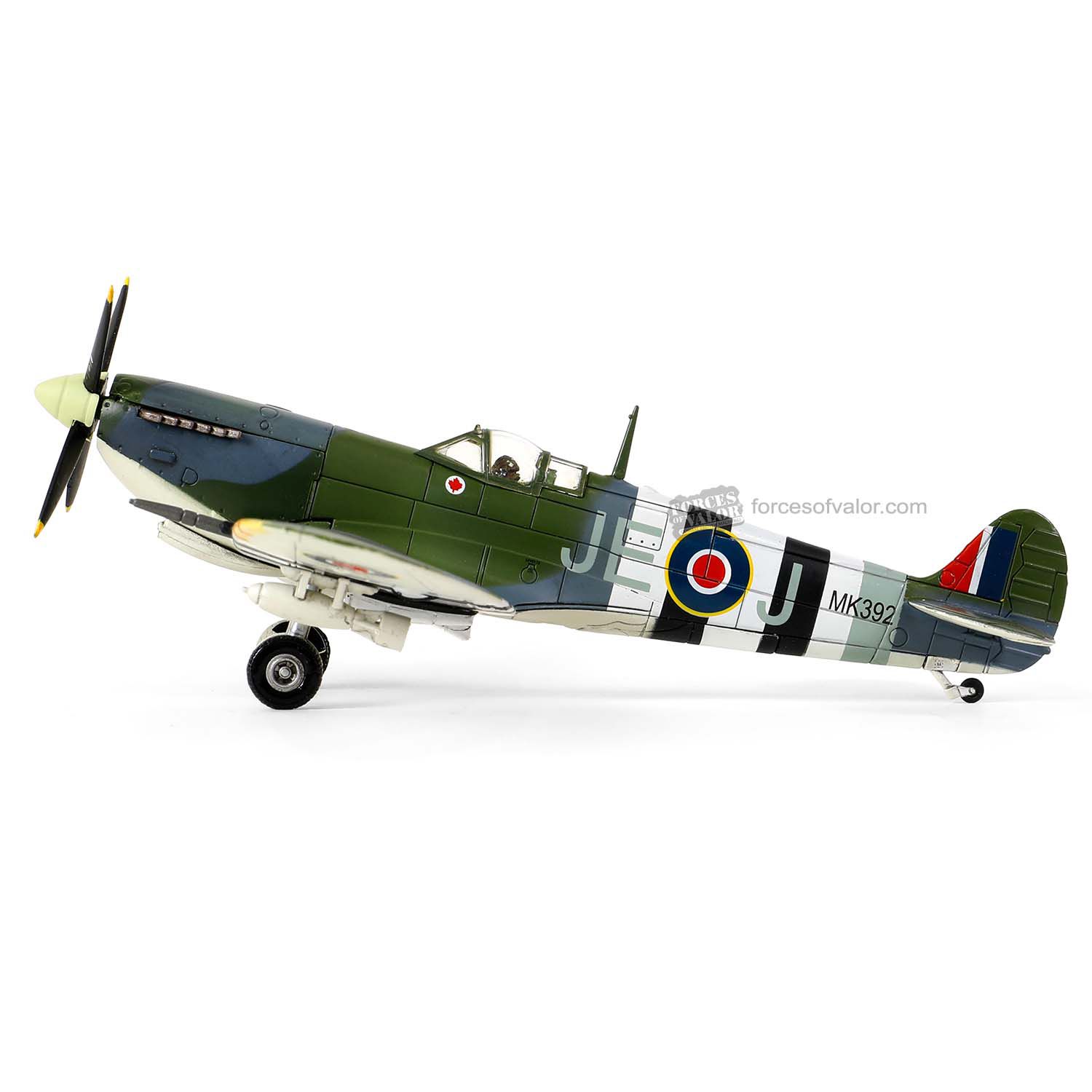 Avion Spitfire MK IX Forces Of Valor - Modèle Réduit 1/72 - Collection WWII - Neuf Dans Sa Boîte