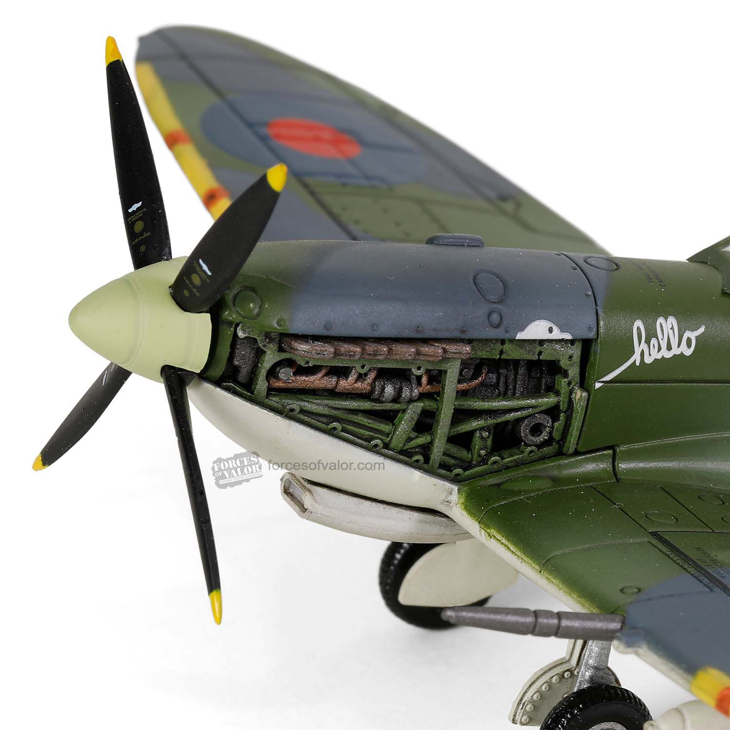 FORCES OF VALOR 1:32 スピットファイア 第134航空団 Avião British Supermarine Spitfire Mk.IX (Long Range Experimental