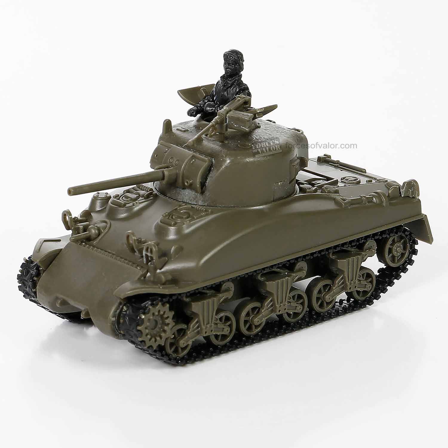 Model Kit Tanque U.S. M4A1 Sherman (França 1944) 1:72 Forces of
