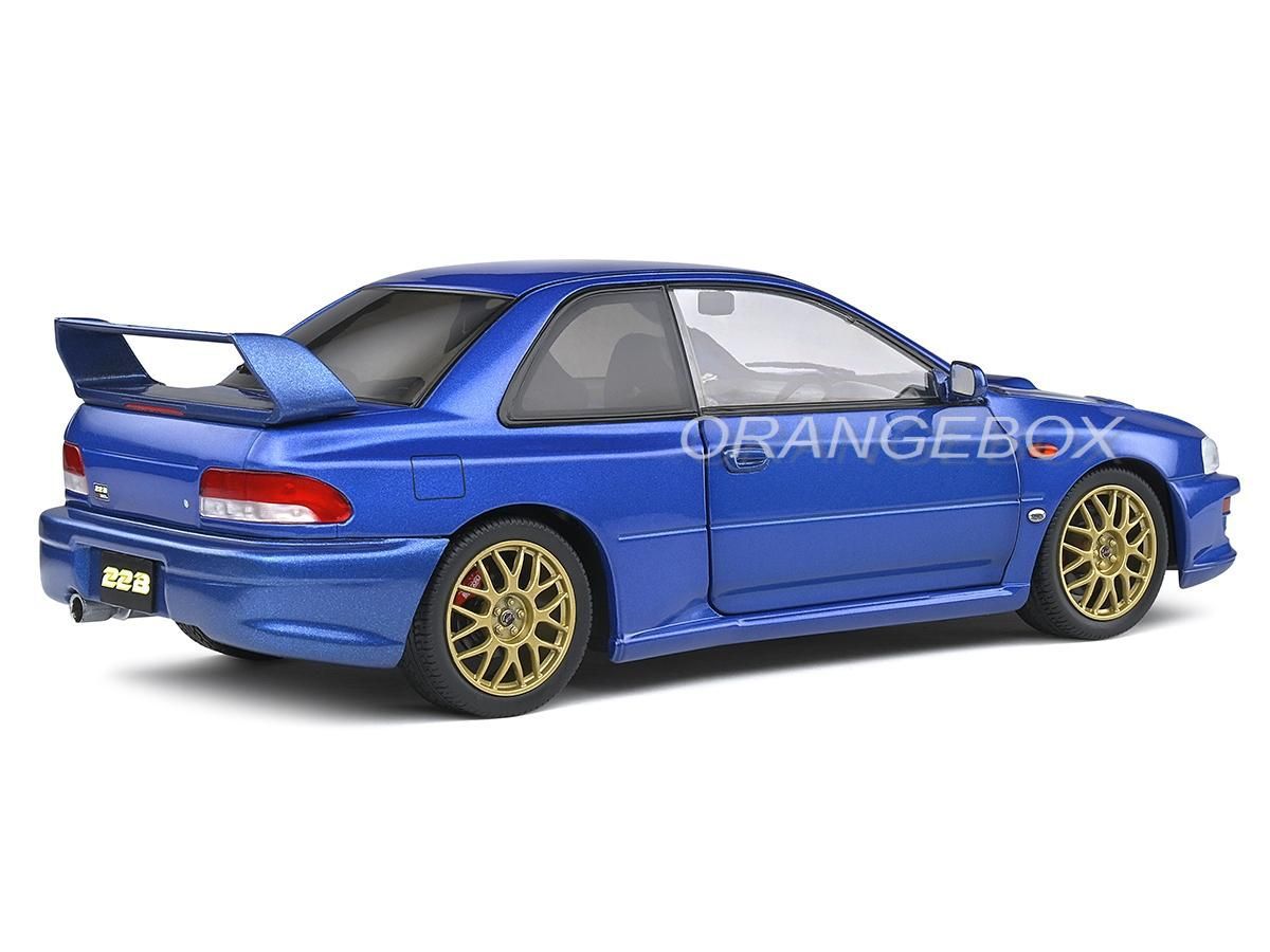 Subaru Impreza 22B 1998 1:18 Solido - 20 anos! Loja on-line de