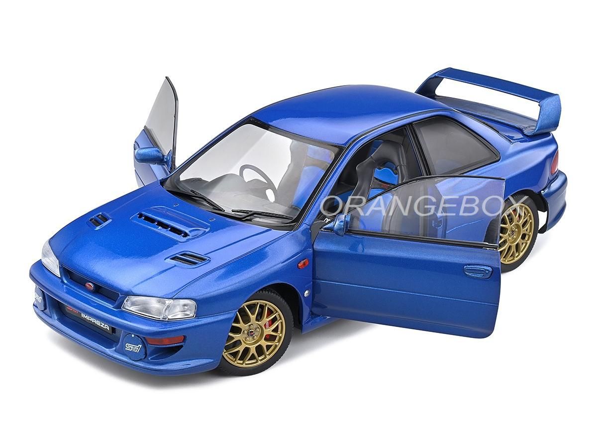 Subaru Impreza 22B 1998 1:18 Solido - 20 anos! Loja on-line de