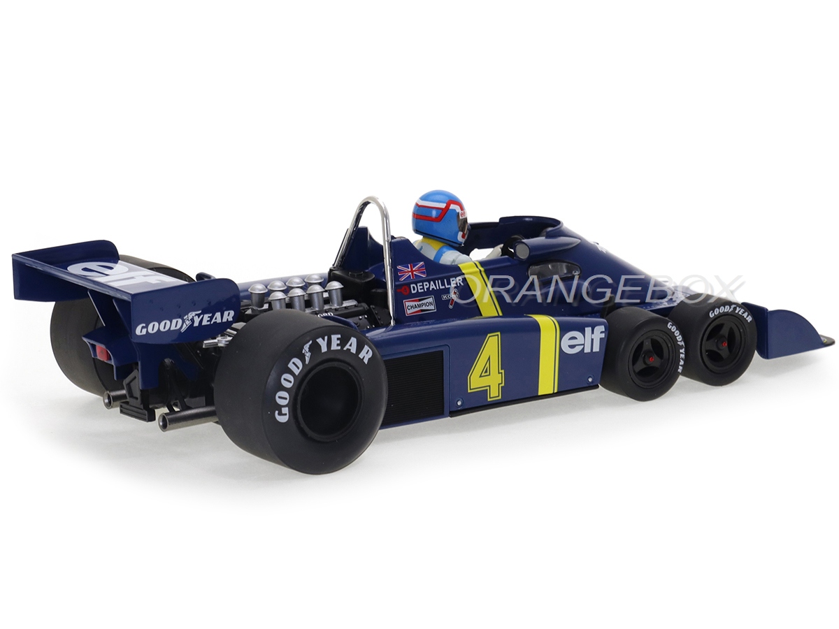 Fórmula 1 Tyrrell Ford P34-2 P. Depailler Gp Suécia 1976 1:18 MCG