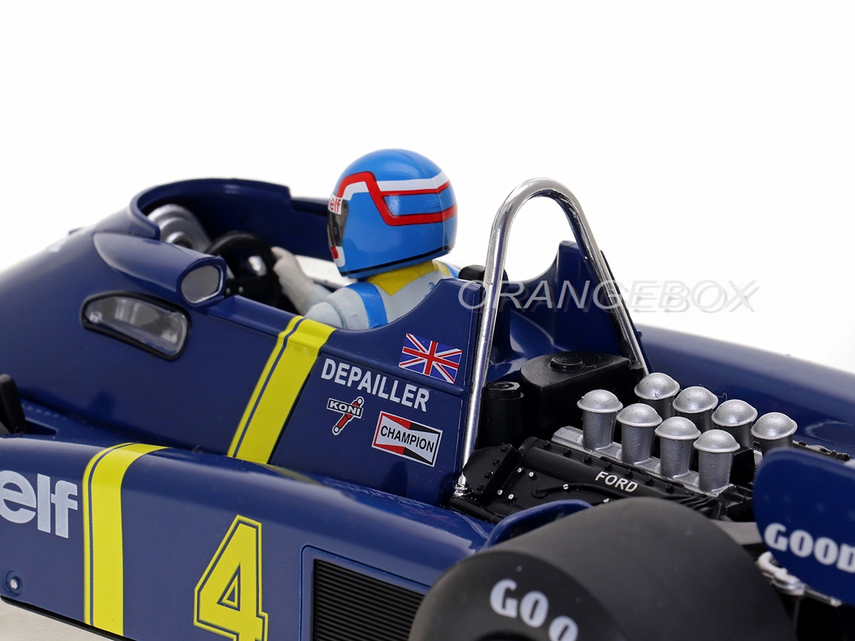 Fórmula 1 Tyrrell Ford P34-2 P. Depailler Gp Suécia 1976 1:18 MCG