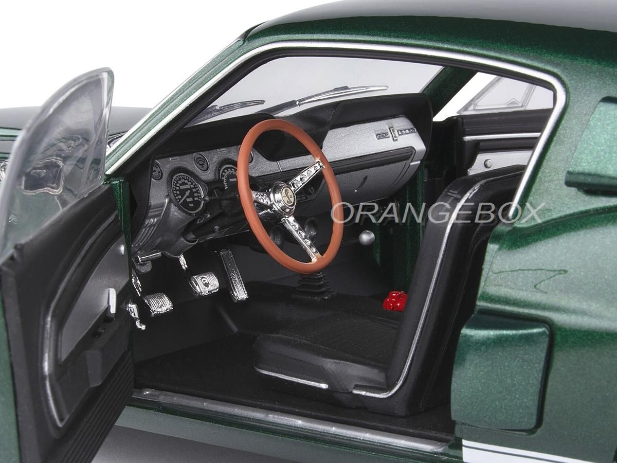 Mustang Shelby GT500 1967 1:18 Solido Verde - 20 anos! Loja on