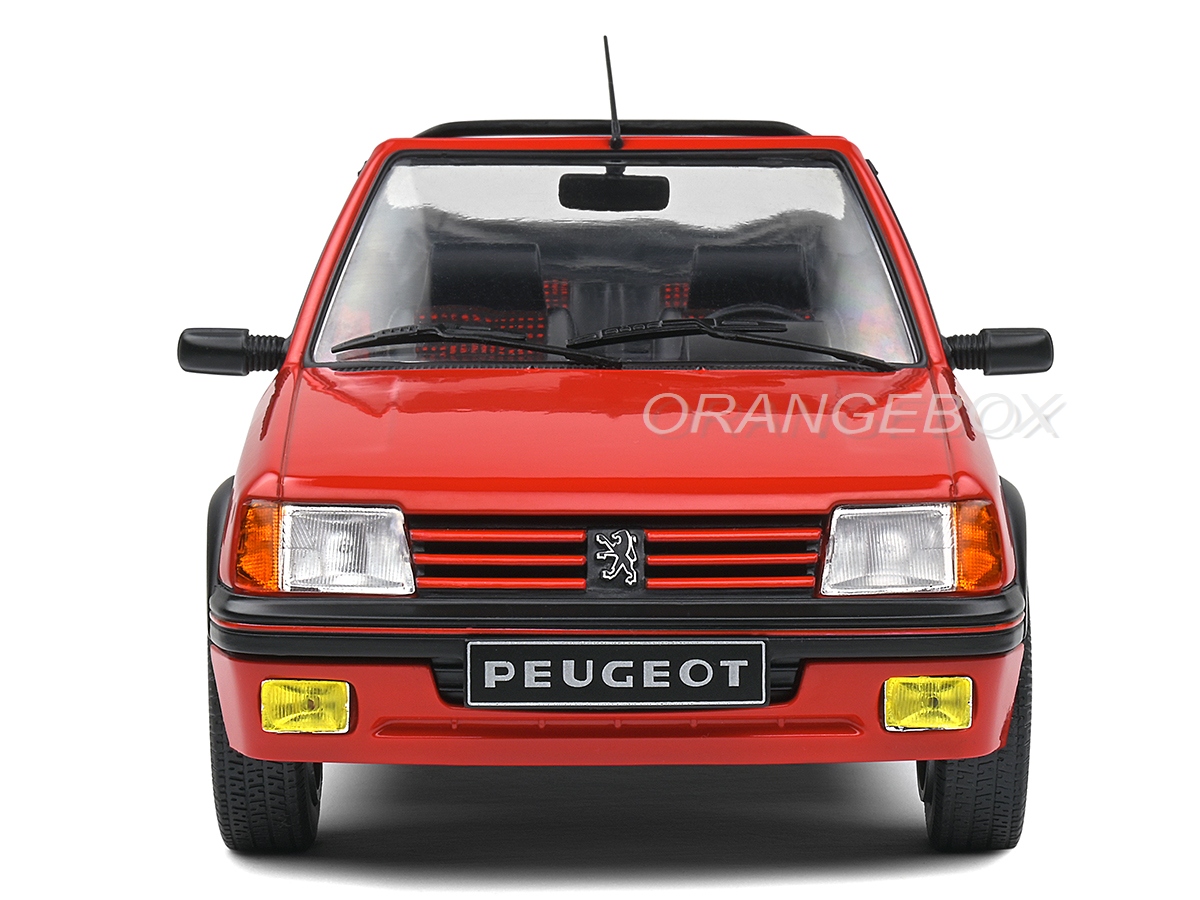 Peugeot 205 CTI 1986 1:18 Solido Vermelho - 20 anos! Loja on-line