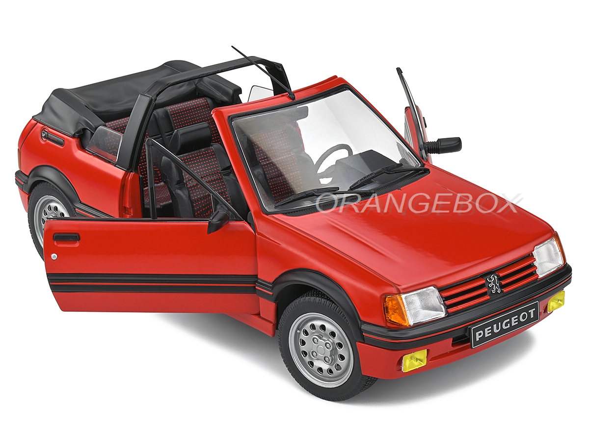Peugeot 205 CTI 1986 1:18 Solido Vermelho - 20 anos! Loja on-line