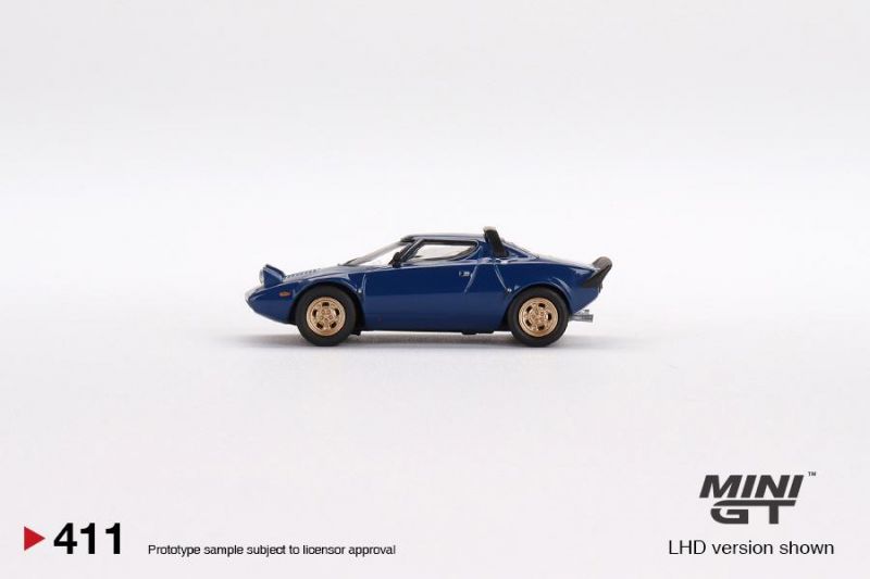 LANCIA Stratos HF Stradale – Mini GT 1:64 – Modèle Réduit Noir