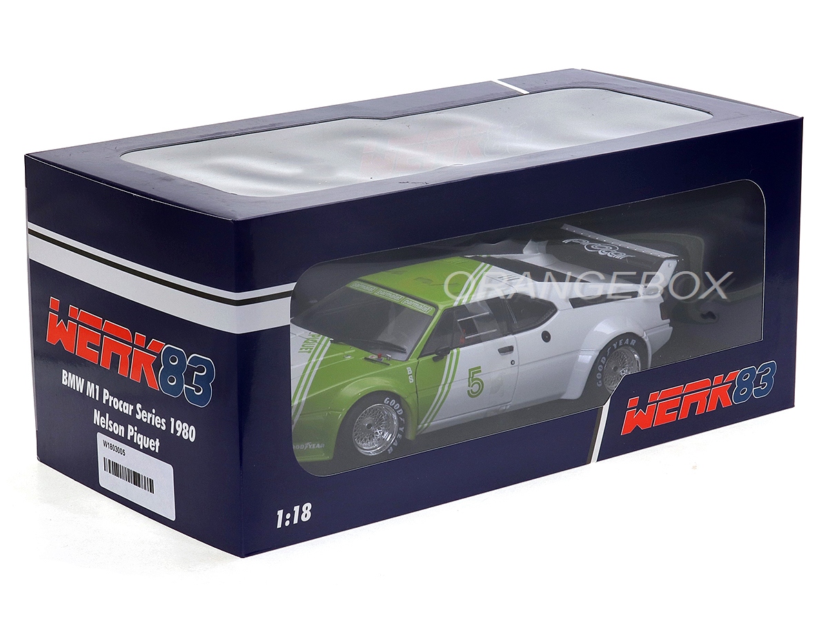 BMW M1 ProCar Series Campeão 1980 Nelson Piquet 1:18 Werk83 - 19