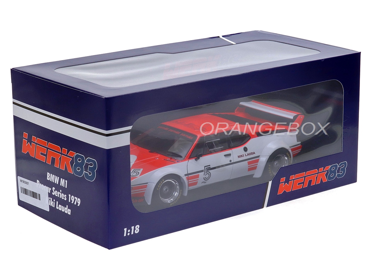 BMW M1 Procar Series Champion 1979 Niki Lauda 1:18 Werk83
