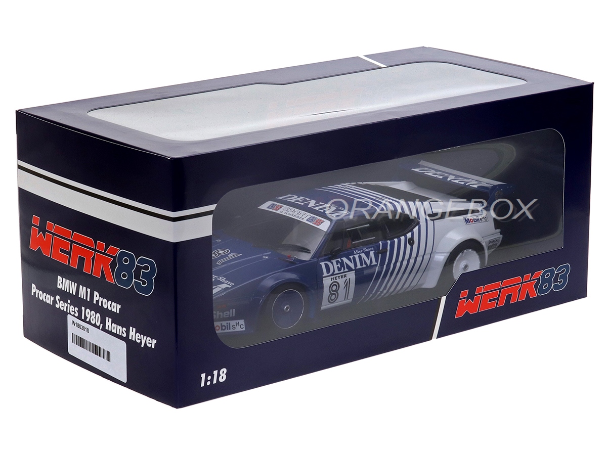 ミニカー  M1 Procar 1:18 MINICHAMPS BMW M1 ProCar Serie 1980 1:18 Werk83 - 20 anos! Loja on-line de