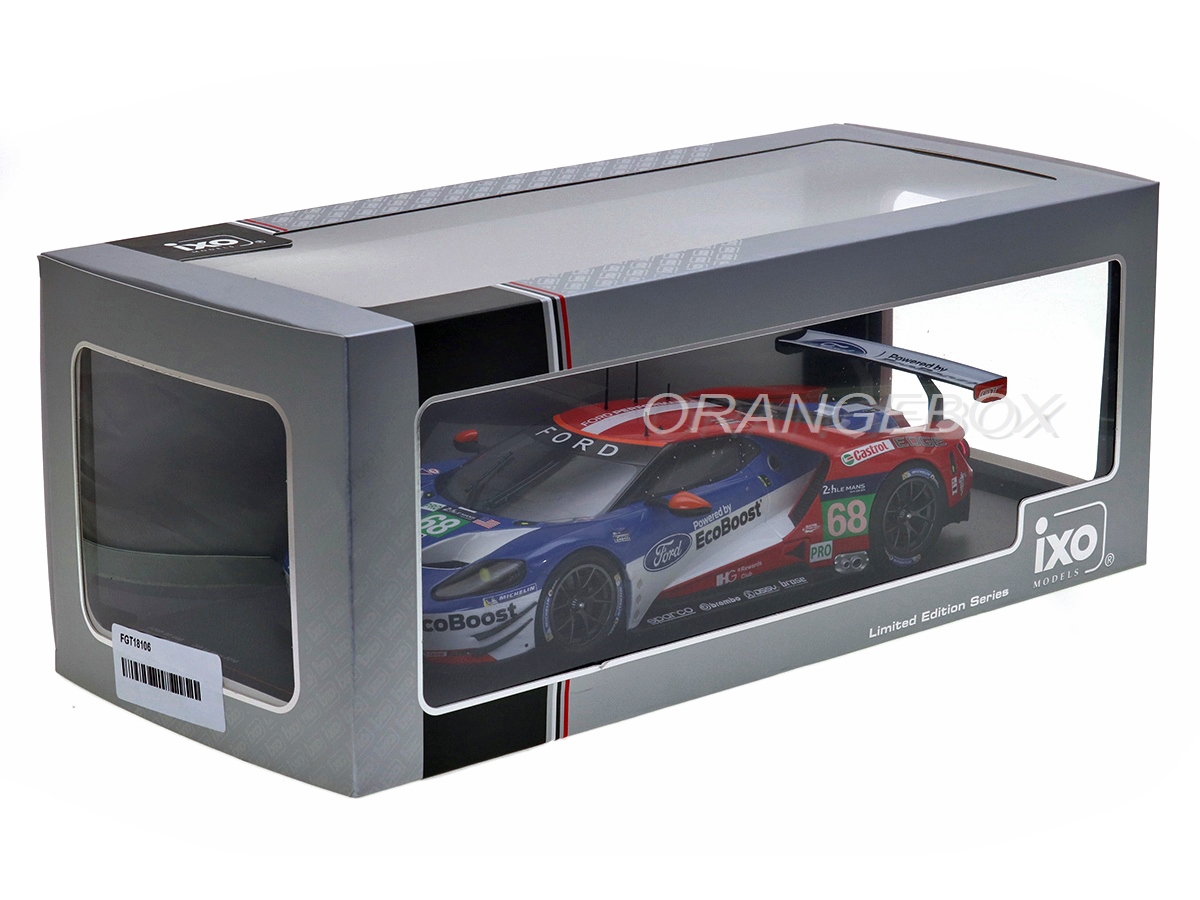 Ford GT Campeão LMGTE Pro Class 24 Horas LeMans 2016 1:18 Ixo