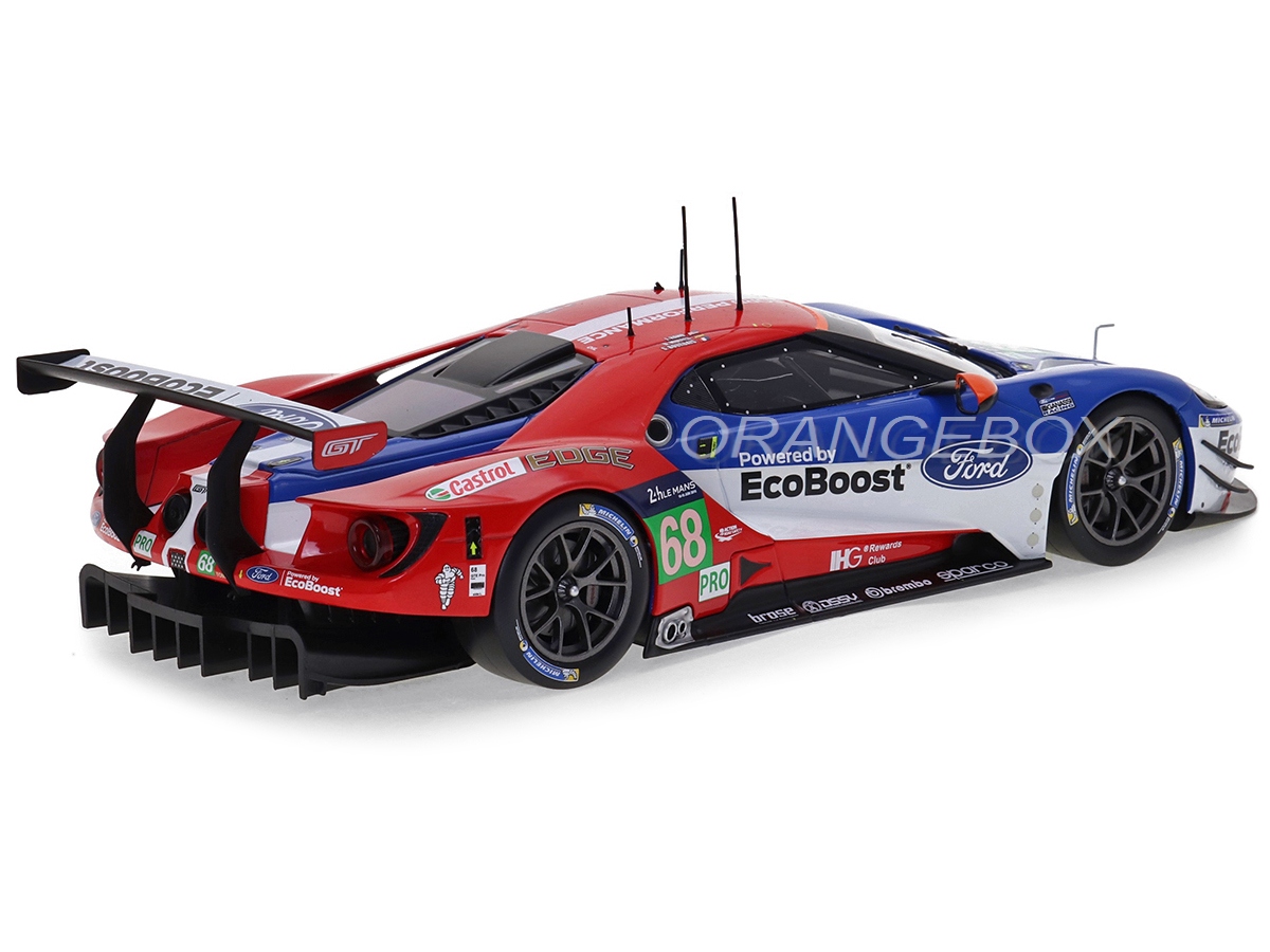 Ford GT Campeão LMGTE Pro Class 24 Horas LeMans 2016 1:18 Ixo