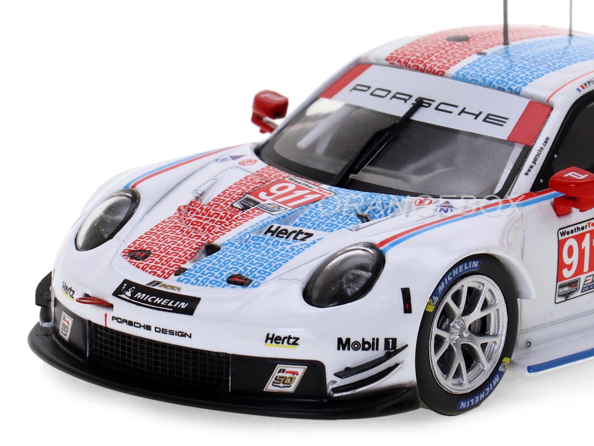 Porsche 911 RSR 24 Horas Daytona 2019 Porsche GT Team 1:43 Ixo