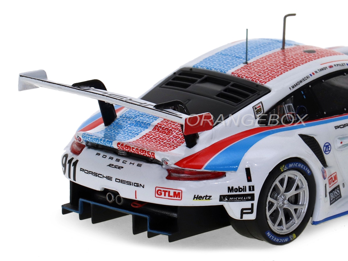 Porsche 911 RSR 24 Horas Daytona 2019 Porsche GT Team 1:43 Ixo