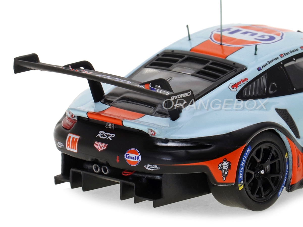 Porsche 911 RSR Gulf 24H LeMans 2018 1:43 Ixo Models - 19 anos