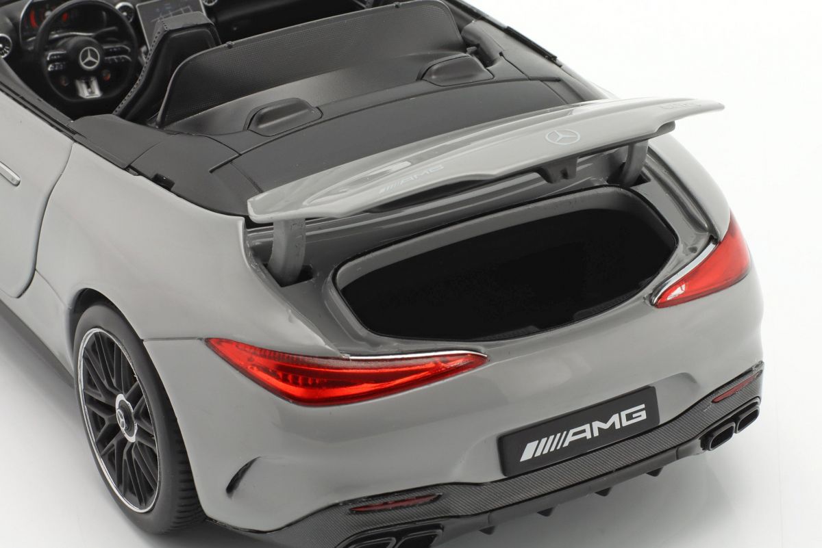 Mercedes Benz AMG SL 63 4Matic (R232) 1:18 iScale Cinza - 19 anos