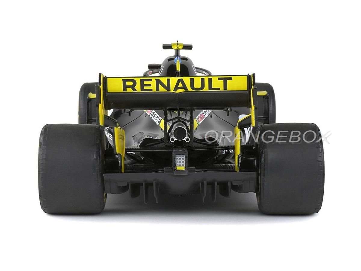 Fórmula 1 Renault R.S. 20 British Grand Prix 2020 1:18 Solido - 20