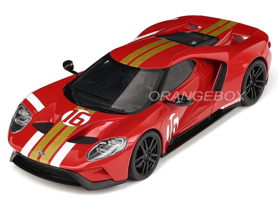 Ford GT 2022 Alan Mann Heritage Edition 1:18 GT Spirit - 20 anos