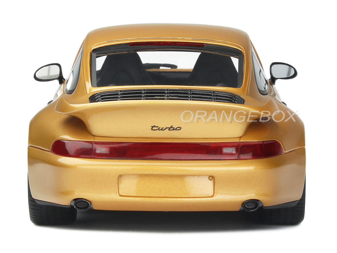 Porsche 993 Turbo S 2018 Gold Edition 1:18 GT Spirit - 19 anos