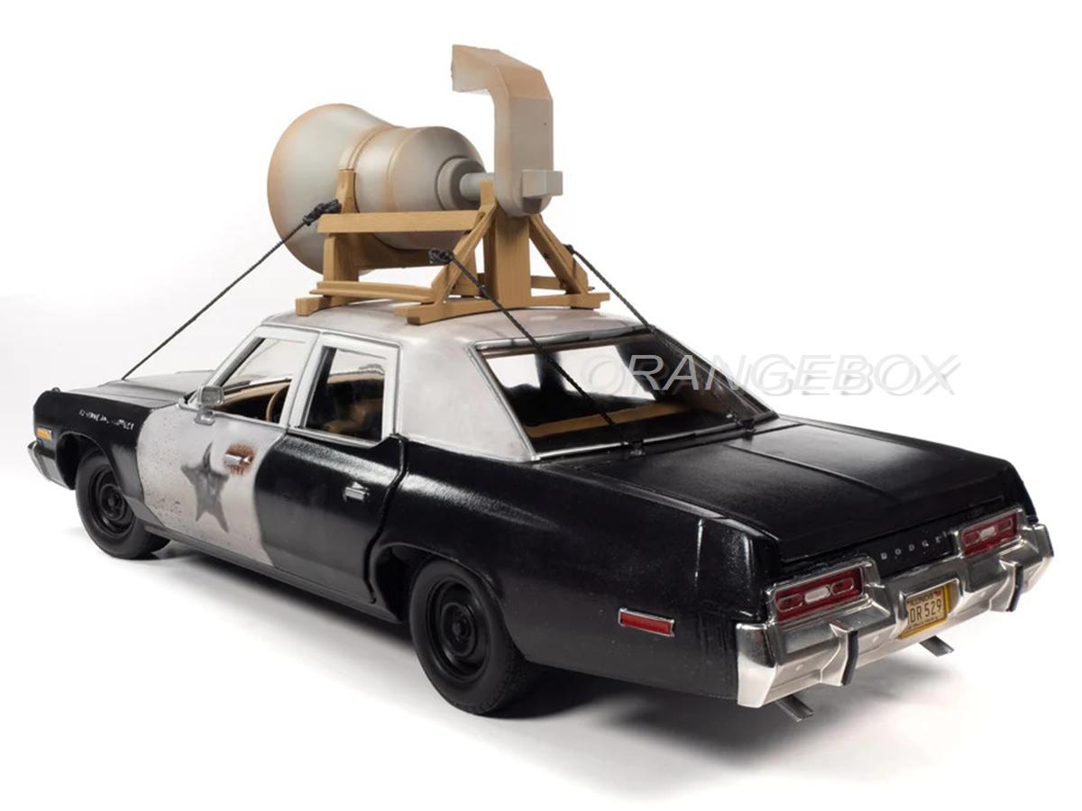 1974 Dodge Monaco 限定版ミニカー？ジャンク Dodge Monaco Police 1974 The Blues Brothers c/ Personagens 1:18