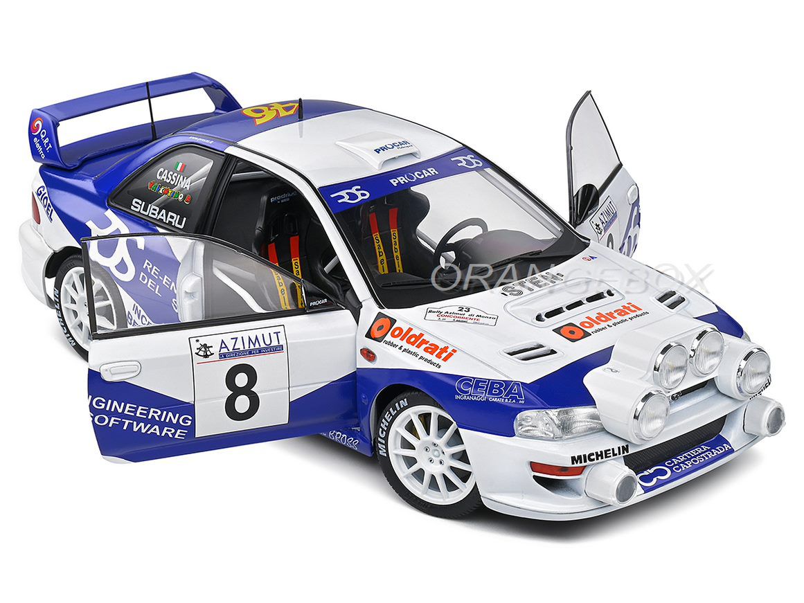 Subaru Impreza S5 WRC99 Rallye Azimut Di Monza 2000 1:18 Solido