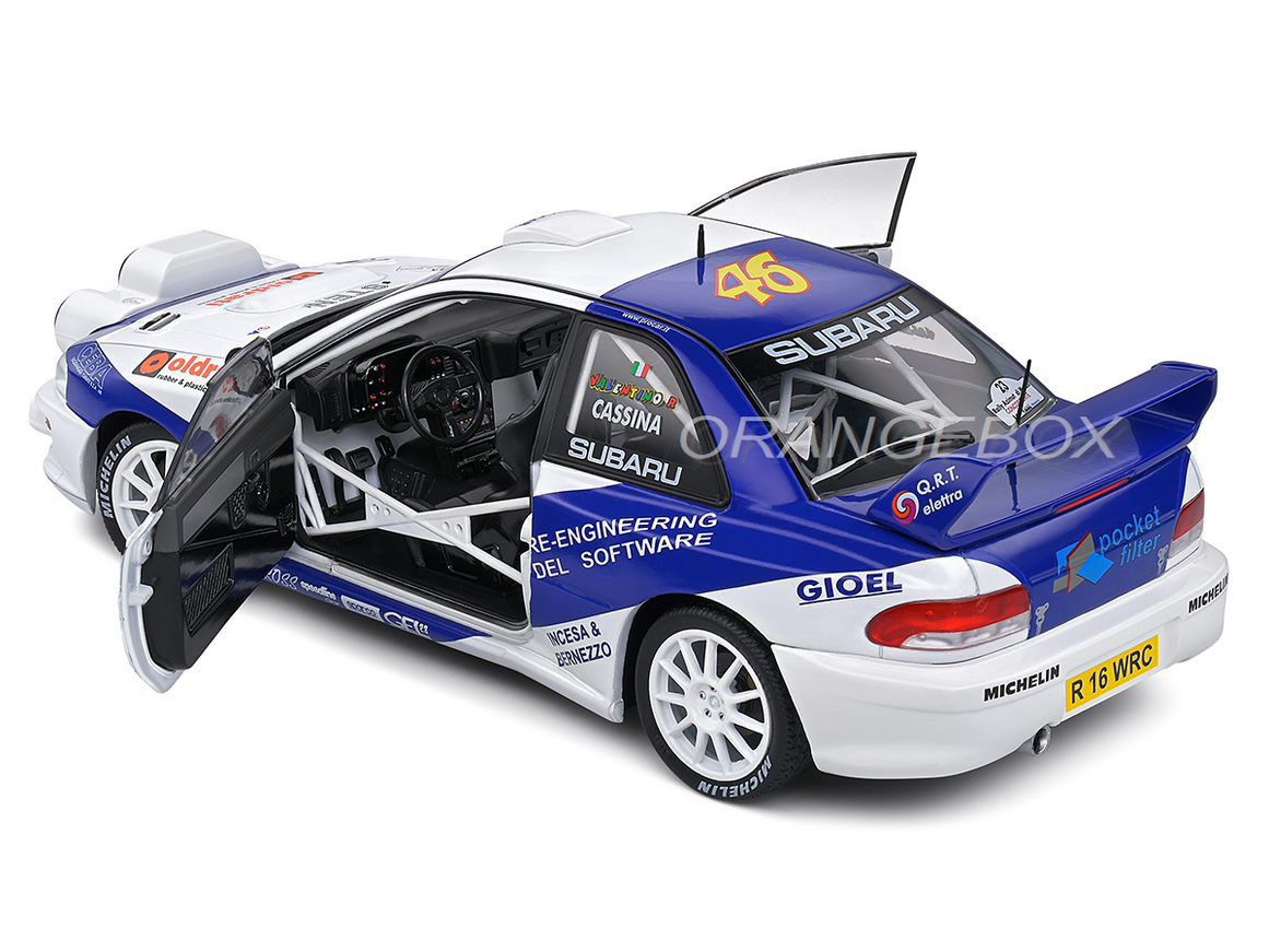 Subaru Impreza S5 WRC99 Rallye Azimut Di Monza 2000 1:18 Solido