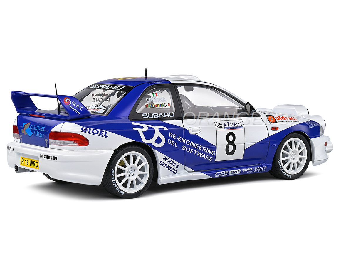 Subaru Impreza S5 WRC99 Rallye Azimut Di Monza 2000 1:18 Solido