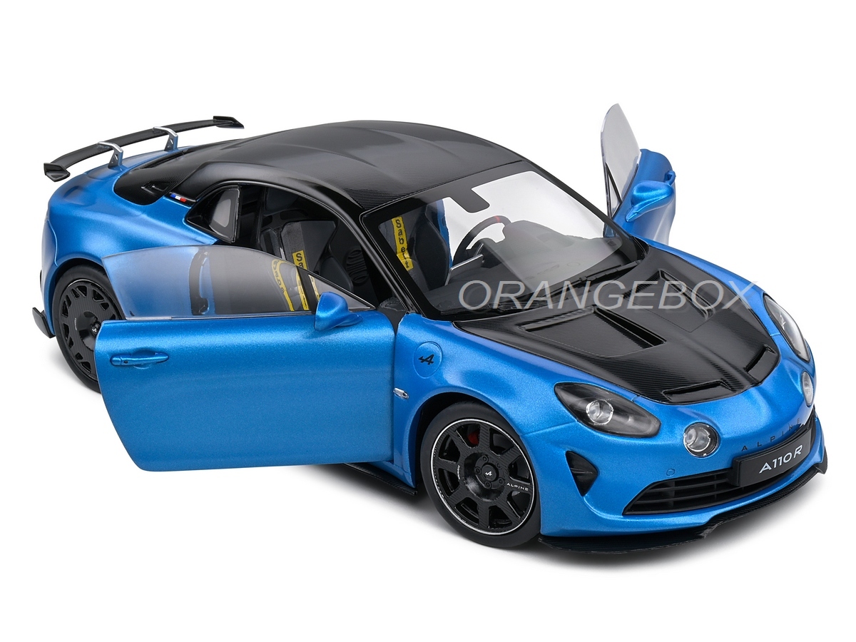 Alpine A110 2023 Racing 1:18 Solido Azul - 20 anos! Loja on-line