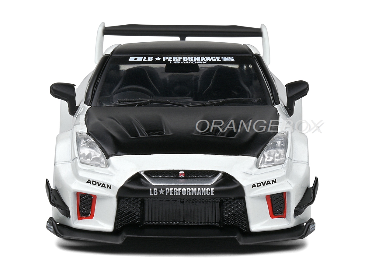 Nissan GTR R35 LB Silhouette 1:43 Solido Branco - 20 anos! Loja on