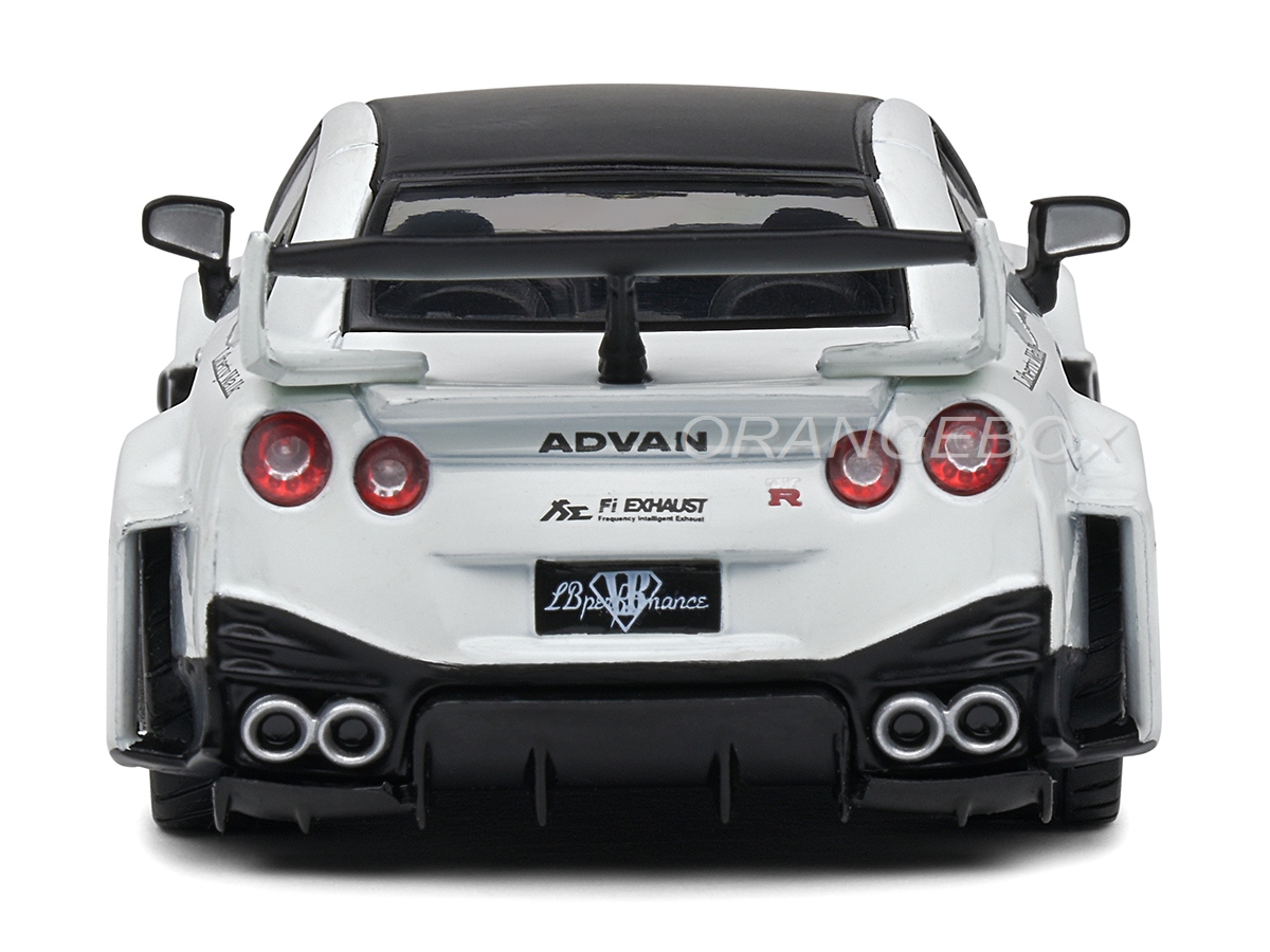 Nissan GTR R35 LB Silhouette 1:43 Solido Branco - 19 anos! Loja on