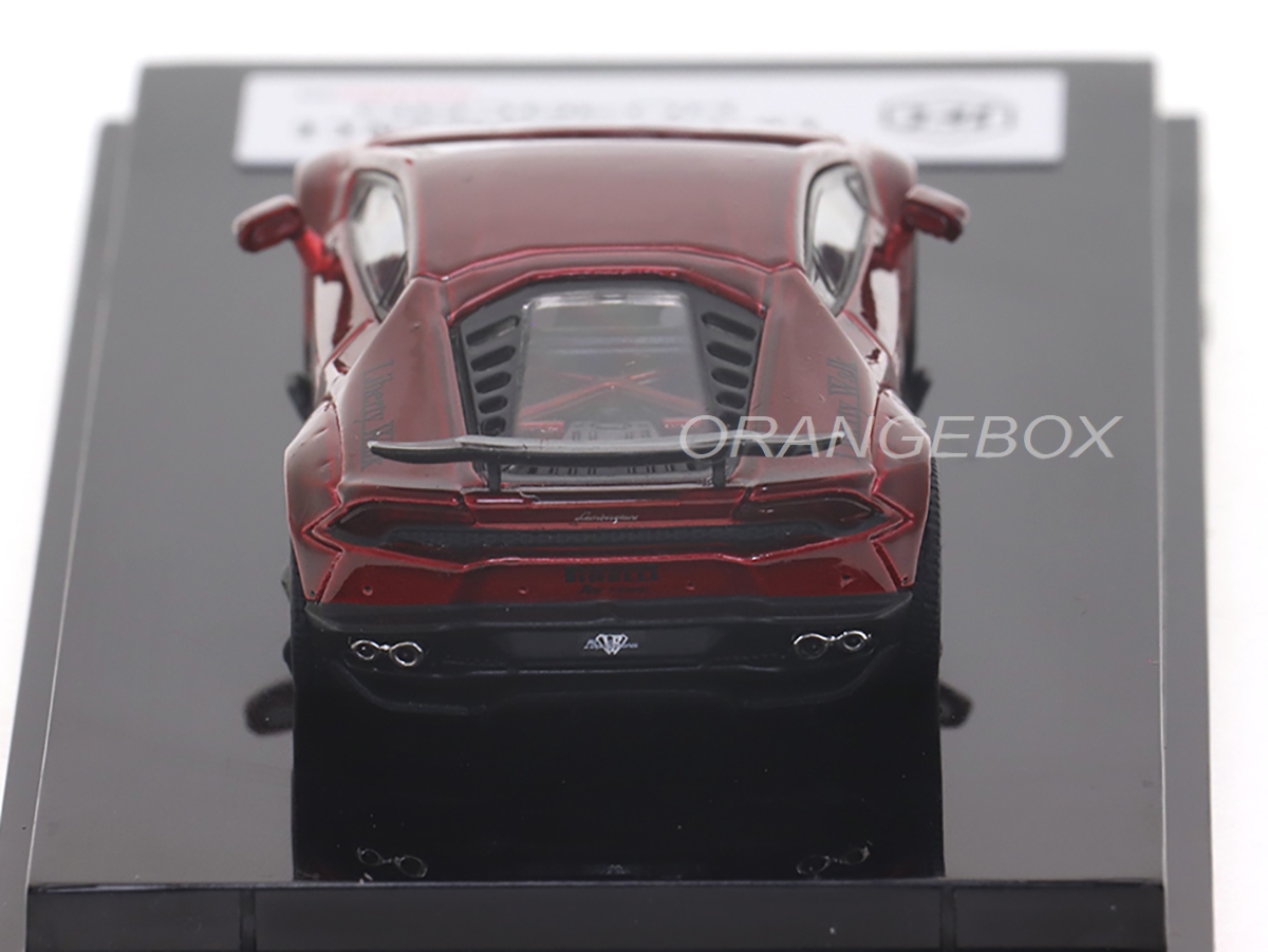 Lamborghini Aventador LP610-4 LB Works 1:64 JEC Vermelho - 19 anos