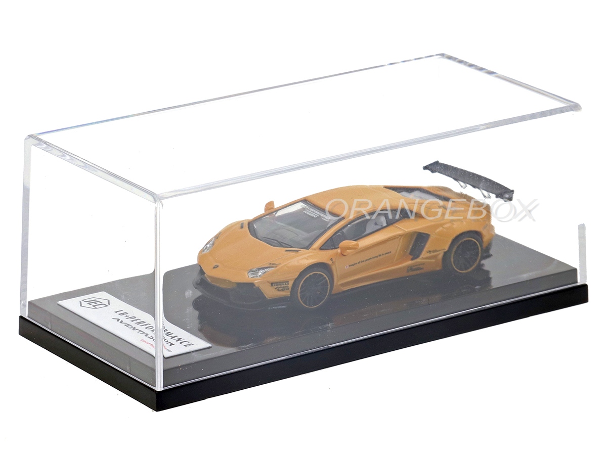 Lamborghini Aventador LP700-4 LB Works 1:64 JEC Amarelo - 19 anos