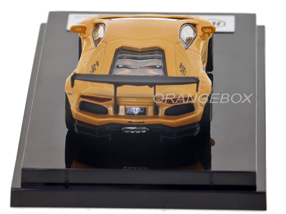 Lamborghini Aventador LP700-4 LB Works 1:64 JEC Amarelo - 20 anos