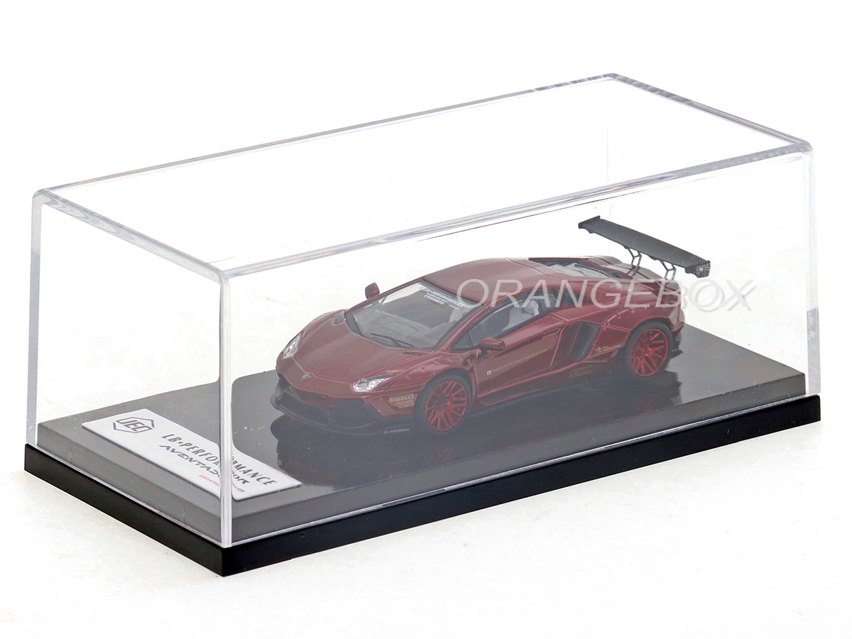 Lamborghini Aventador LP700-4 LB Works 1:64 JEC Vermelho - 19 anos