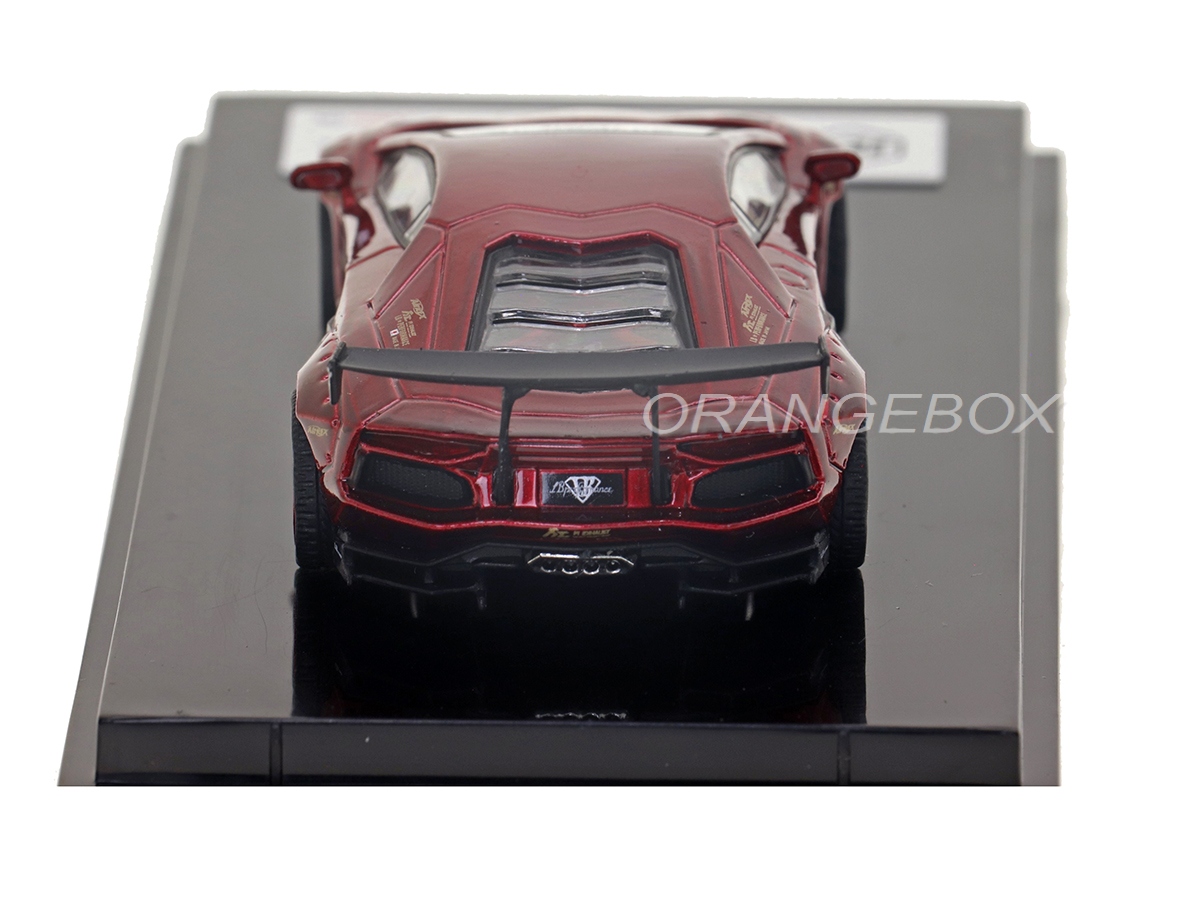 Lamborghini Aventador LP700-4 LB Works 1:64 JEC Vermelho - 20 anos
