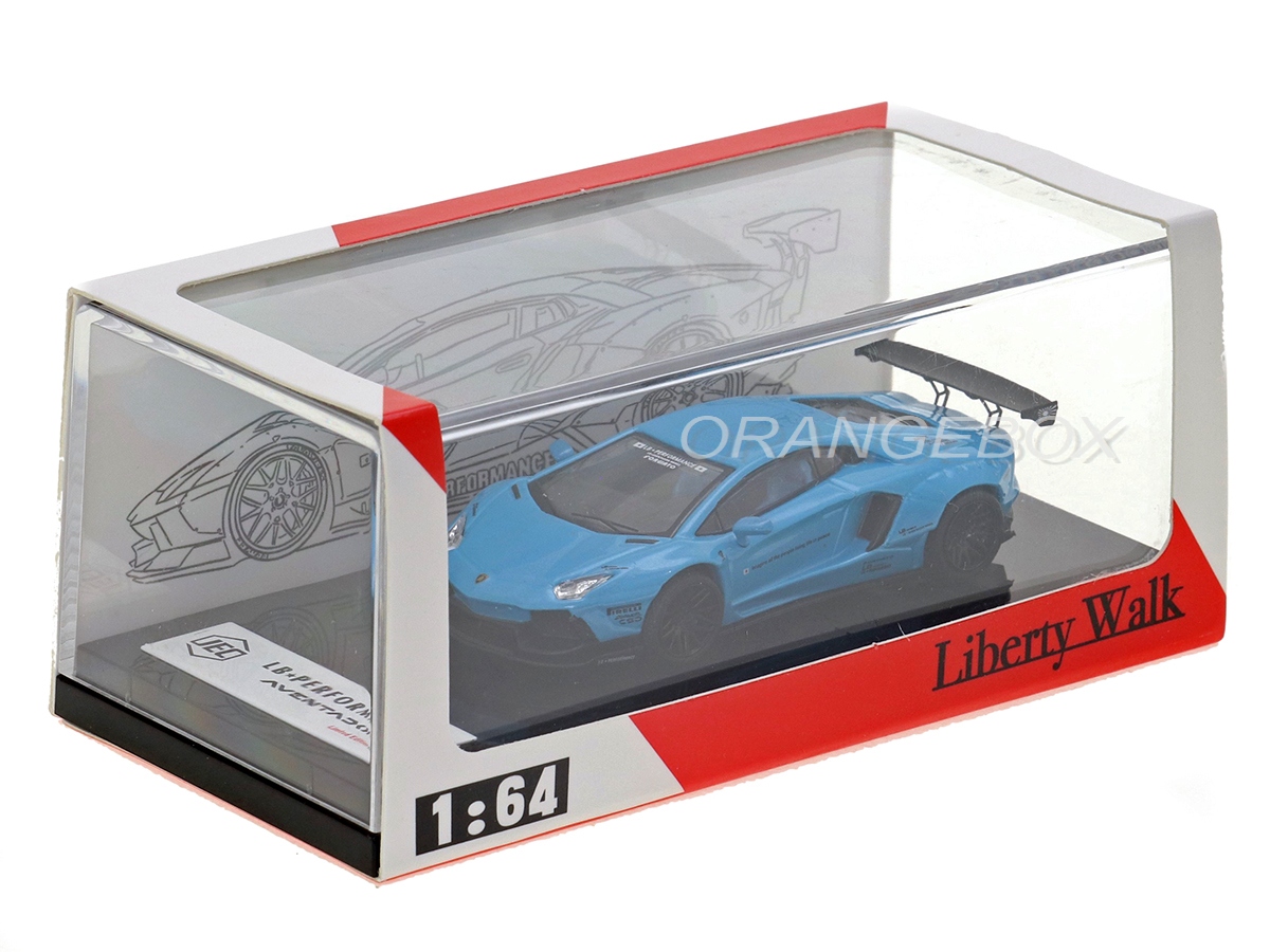 Lamborghini Aventador LP700-4 LB Works 1:64 JEC Pearl Blue - 20