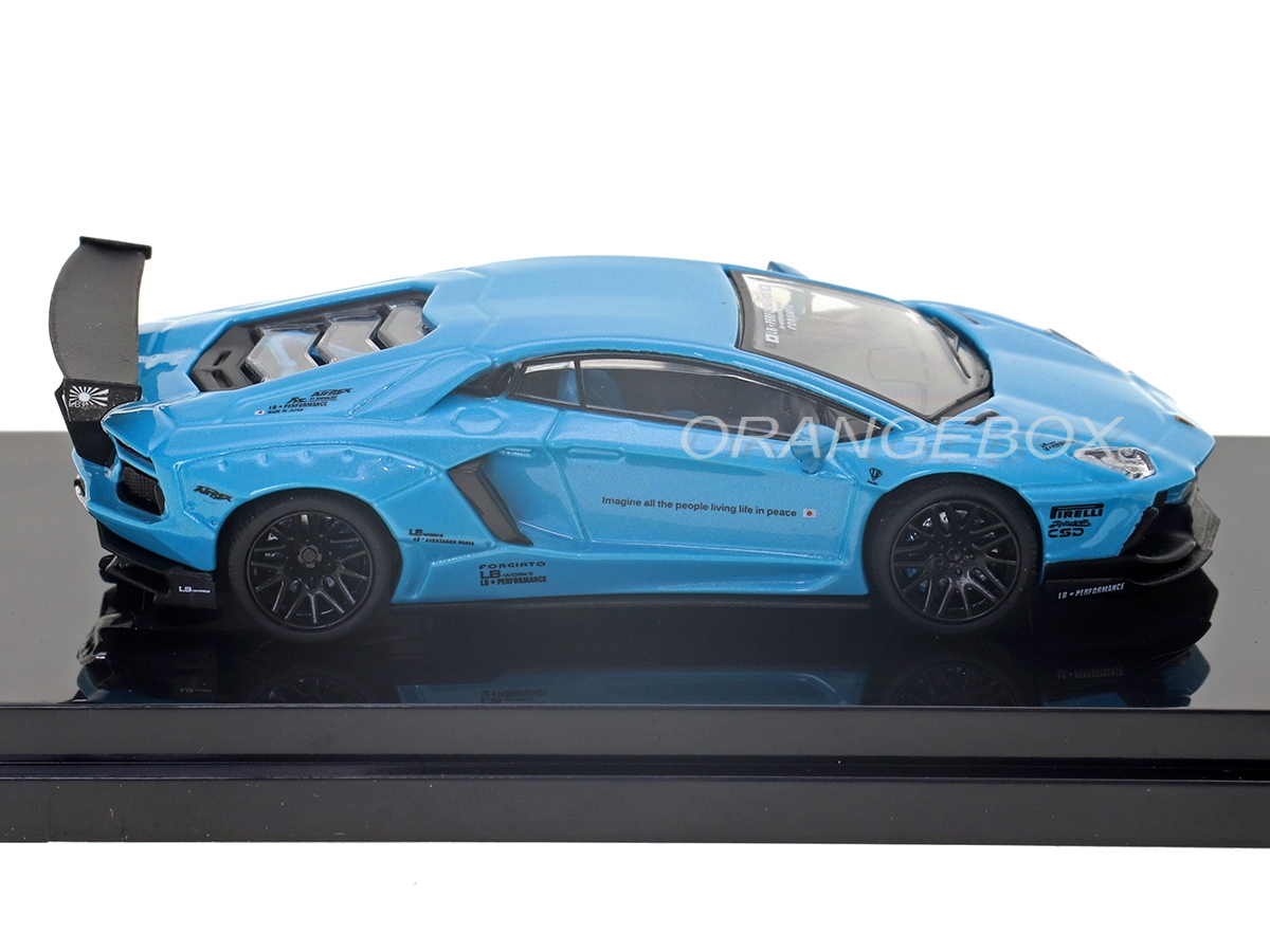 Lamborghini Aventador LP700-4 LB Works 1:64 JEC Pearl Blue - 20