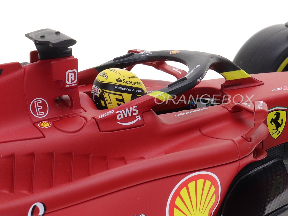 Ferrari F1カー 1/18スケール Fórmula 1 Ferrari F1-75 Scuderia 2022 Carlos Sainz Jr 1:18 Bburago