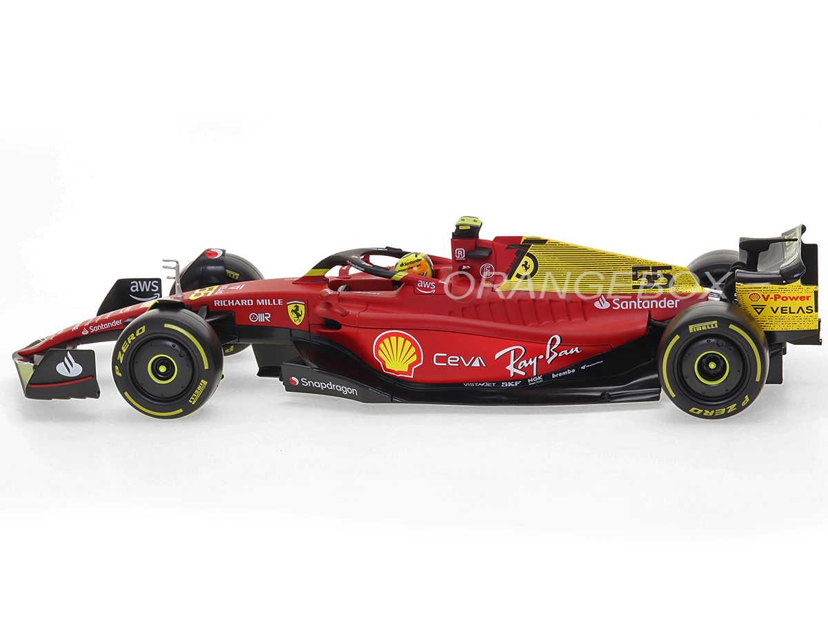 Fórmula 1 Ferrari F1-75 Scuderia 2022 Gp Monza Sainz Jr 1:18