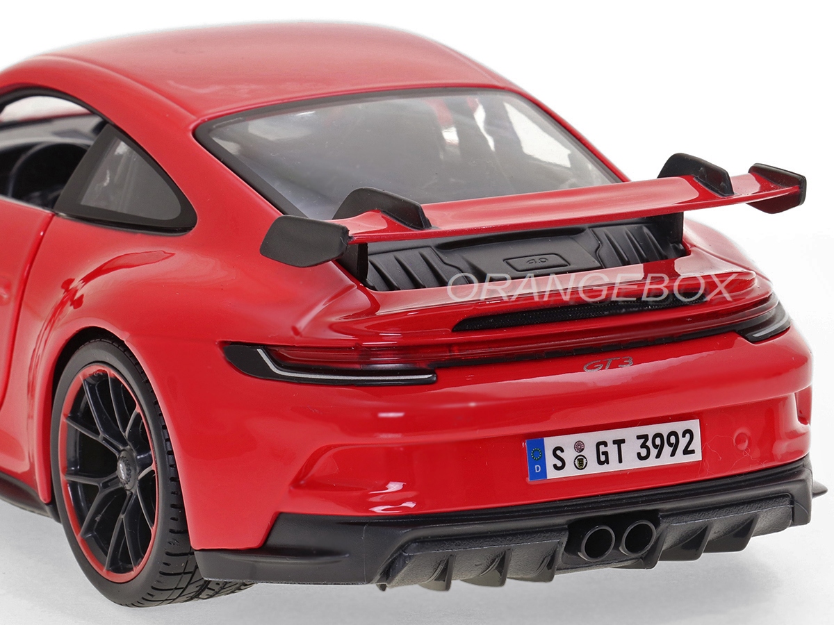 Porsche 911 GT3 2022 1:18 Maisto Vermelho - 19 anos! Loja on-line