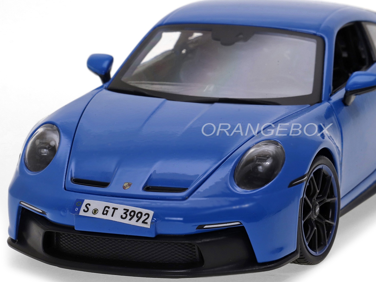 Porsche 911 GT3 2022 1:18 Maisto Azul - 20 anos! Loja on-line de