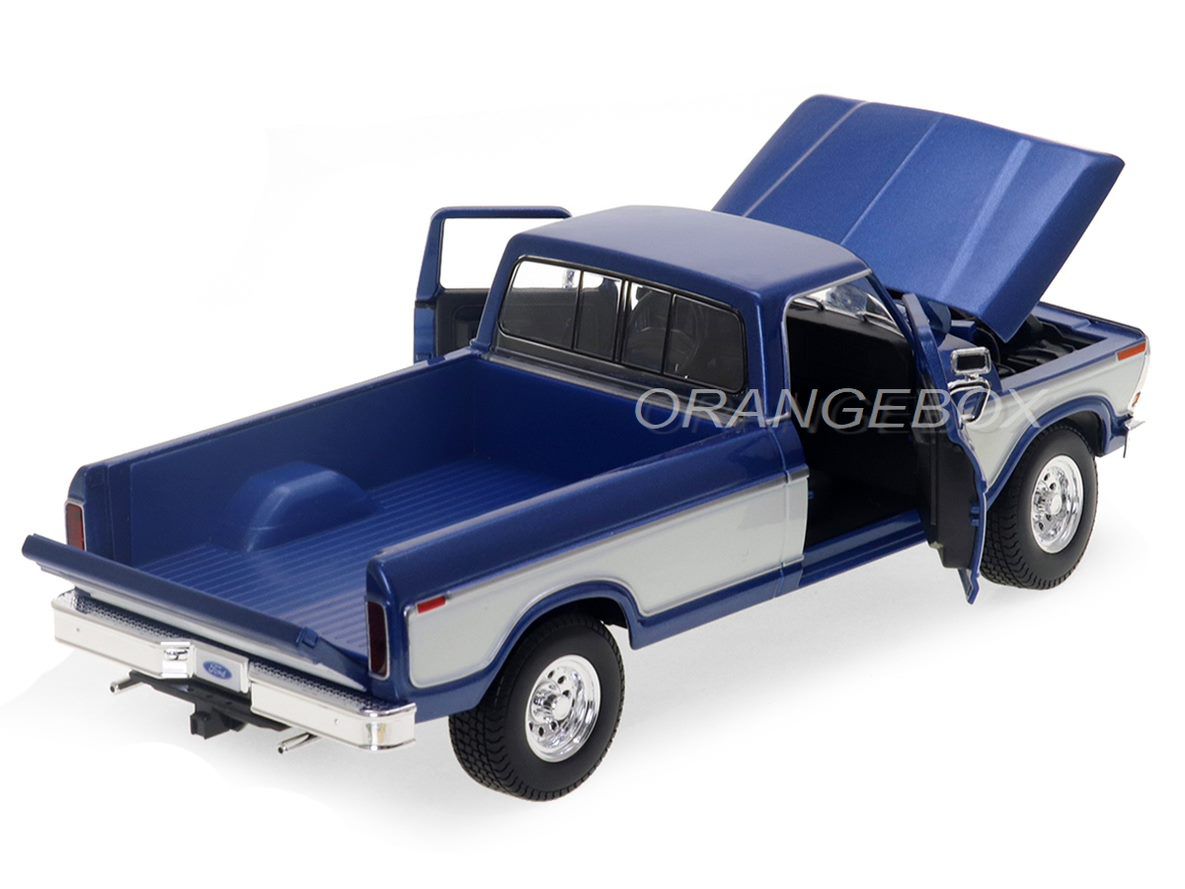 Ford F-150 Pick-Up 1979 1:18 Maisto Azul - 20 anos! Loja on-line