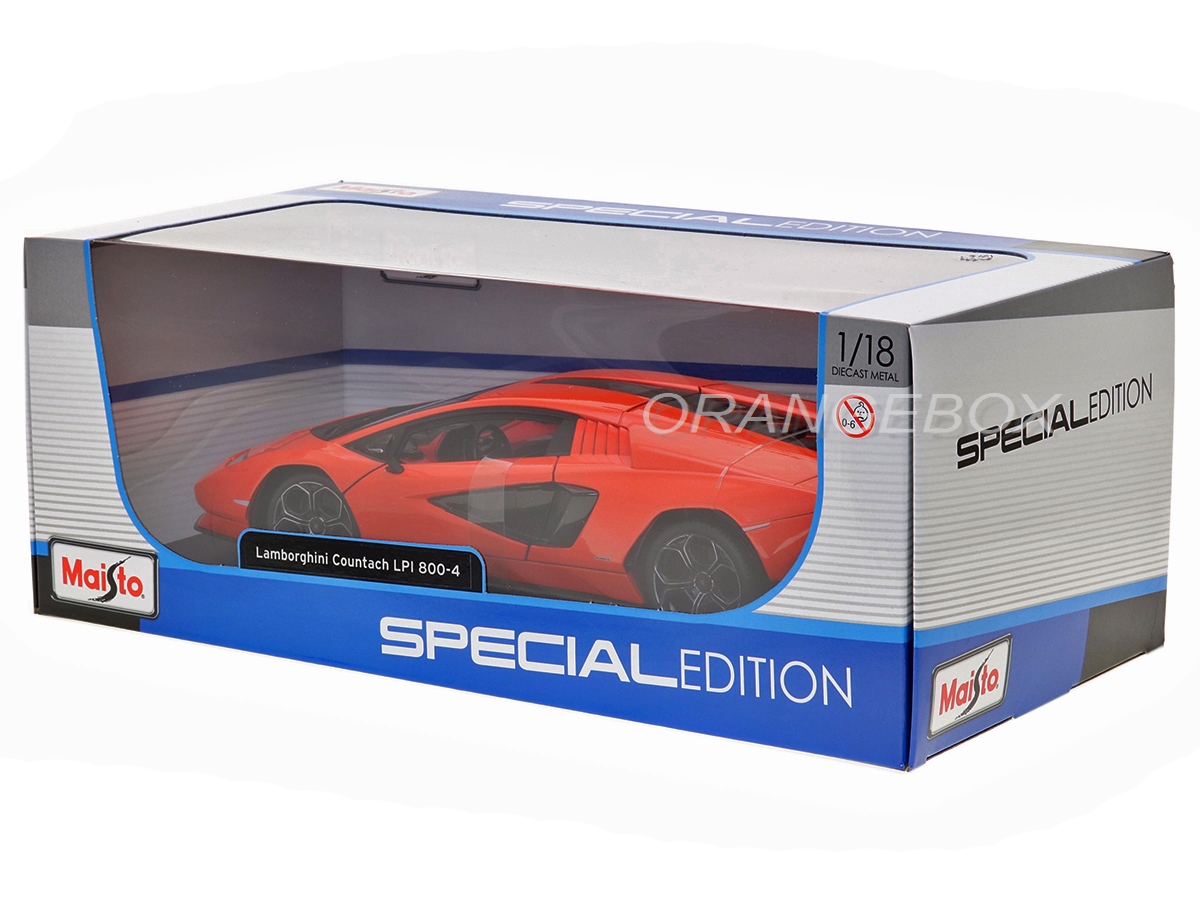 Nationランボルギーニ　5’7″ x 19-1/2″ x 2-1/2″ Lamborghini Countach 1:64 Maisto Muscle Machines - 19 anos! Loja