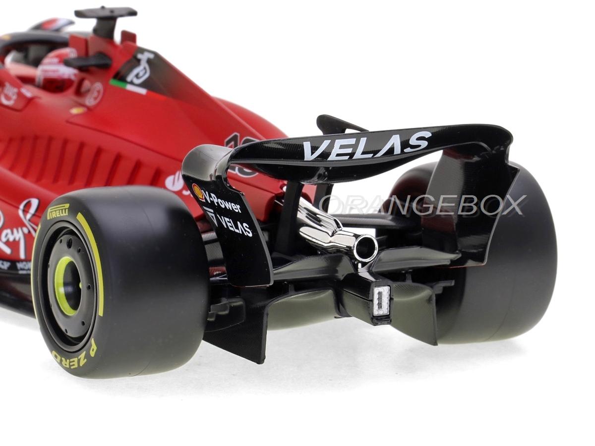 Fórmula 1 Ferrari F1-75 Scuderia 2022 Charles Leclerc 1:18 Bburago