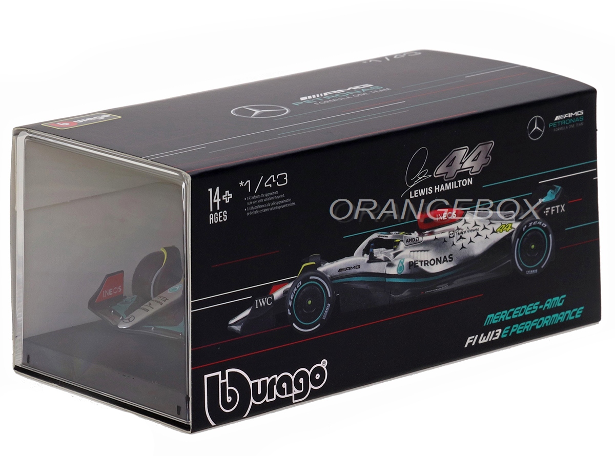 Fórmula 1 Mercedes Benz W13 AMG Petronas 2022 Lewis Hamilton 1:43