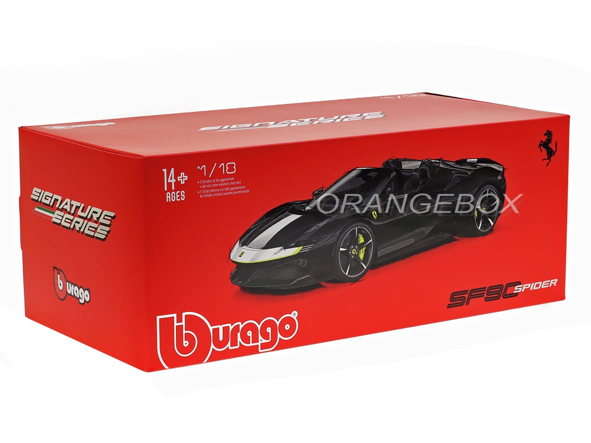 Ferrari SF90 Spider Assetto Fiorano 2021 1:18 Bburago Signature